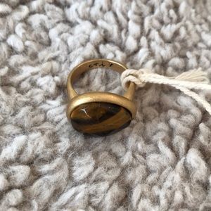 Chloe and isabel tiger eye ring